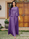Lace Chiffon Square Neck 3/4 Sleeves 3 Pieces Plus Size Pantsuits with Appliques & Jacket