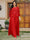 Lace Chiffon Square Neck 3/4 Sleeves 3 Pieces Plus Size Pantsuits with Appliques & Jacket