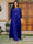 Lace Chiffon Square Neck 3/4 Sleeves 3 Pieces Plus Size Pantsuits with Appliques & Jacket