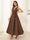 A-Line/Princess V Neck Sleeveless Long Evening Dresses with Bow Knot