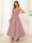 A-Line/Princess V Neck Sleeveless Long Evening Dresses with Bow Knot