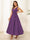 A-Line/Princess V Neck Sleeveless Long Evening Dresses with Bow Knot