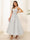 A-Line/Princess V Neck Sleeveless Long Evening Dresses with Bow Knot