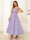 A-Line/Princess V Neck Sleeveless Long Evening Dresses with Bow Knot