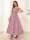 A-Line/Princess V Neck Sleeveless Long Evening Dresses with Bow Knot