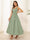 A-Line/Princess V Neck Sleeveless Long Evening Dresses with Bow Knot