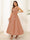 A-Line/Princess V Neck Sleeveless Long Evening Dresses with Bow Knot