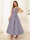 A-Line/Princess V Neck Sleeveless Long Evening Dresses with Bow Knot