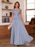 A-Line/Princess Scoop Short Sleeves Chiffon Mother of the Bride Dresses with Applique