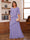 A-Line/Princess Scoop Short Sleeves Tiered Chiffon Mother of the Bride Dresses