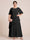 A-Line/Princess Scoop Short Sleeves Tiered Chiffon  Plus Size Mother of the Bride Dresses