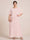 A-Line/Princess Scoop Short Sleeves Tiered Chiffon  Plus Size Mother of the Bride Dresses