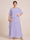 A-Line/Princess Scoop Short Sleeves Tiered Chiffon  Plus Size Mother of the Bride Dresses