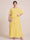 A-Line/Princess Scoop Short Sleeves Tiered Chiffon  Plus Size Mother of the Bride Dresses