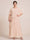 A-Line/Princess Scoop Short Sleeves Tiered Chiffon  Plus Size Mother of the Bride Dresses