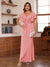 Sheath/Column V-Neck Short Sleeves Ruched Mother of the Bride Dresses