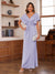Sheath/Column V-Neck Short Sleeves Ruched Mother of the Bride Dresses