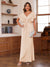 Sheath/Column V-Neck Short Sleeves Ruched Mother of the Bride Dresses