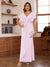Sheath/Column V-Neck Short Sleeves Ruched Mother of the Bride Dresses