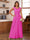 A-Line/Princess Scoop Cap Sleeves Ruched Mother of the Bride Dresses with Pockets
