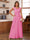 A-Line/Princess Scoop Cap Sleeves Ruched Mother of the Bride Dresses with Pockets