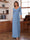A-Line/Princess V-Neck 3/4 Sleeves Ruched Mother of the Bride Dresses with Ruffles