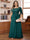A-Line/Princess Illusion Scoop Appliques Ruched Plus Size Mother of the Bride Dresses with Cape