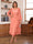 A-Line/Princess Scoop Two Pieces Tiered Mother of the Bride Dresses with Jacket