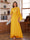 A-Line/Princess V-Neck Appliques Ruched Mother of the Bride Dresses with Cape