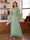 A-Line/Princess V-Neck Appliques Ruched Mother of the Bride Dresses with Cape