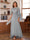 A-Line/Princess V-Neck Appliques Ruched Mother of the Bride Dresses with Cape