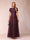A-Line/Princess Sheer Neck Short Sleeves Long Formal Evening Dresses with Appliques