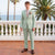 Tailored Fit Single Breasted Two-buttons Solid Colored Men's Jackets