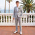 Tailored Fit Single Breasted Two-buttons 2 Pieces Men's Wedding Suits