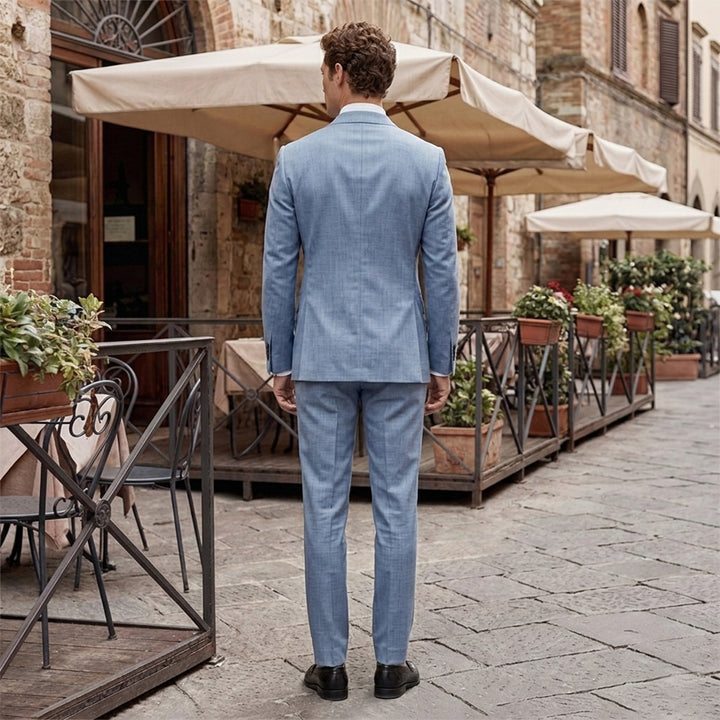Tailored Fit Double Breasted Two-buttons 2 Pieces Men&