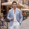 Tailored Fit Single Breasted One-button Solid Men's Wedding Jackets