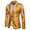 Men's Tailored Fit Single Breasted One-Button Printed Party Jacket