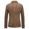 Tailored Fit Single Breasted One-Button Striped Men's Party Jacket