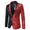 Tailored Fit Single Breasted One-Button Sequin Men's Party Jacket