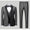 Tailored Fit Single Breasted One-Button 3 Pieces Patterned Men's Wedding Suits