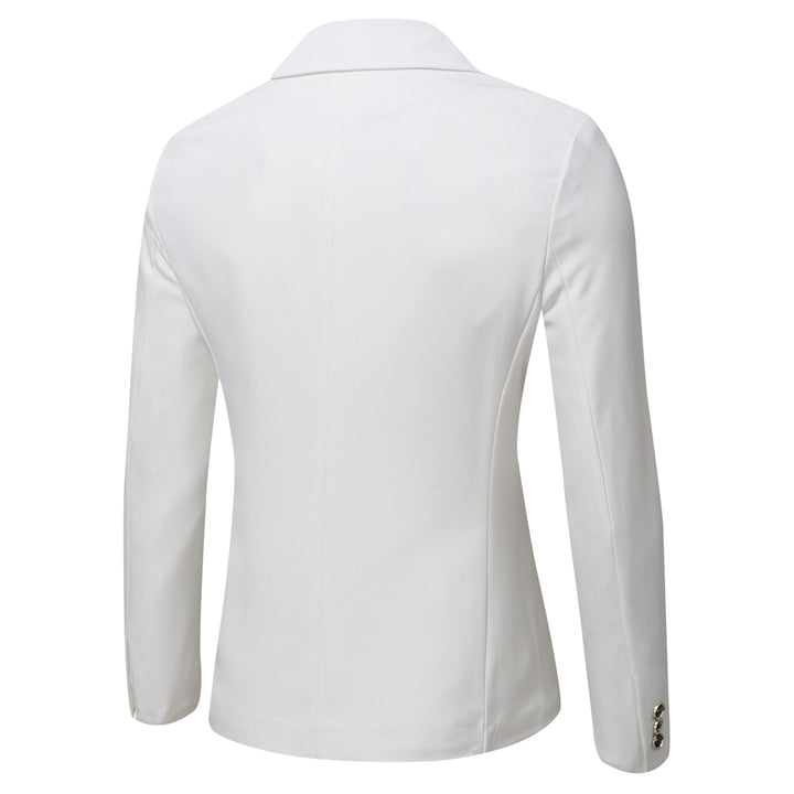 Tailored Fit Notched Lapel Single Breasted One-button Men&