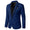 Tailored Fit Notched Lapel Single Breasted One-button Men's Party Jacket