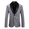 Tailored Fit Shawl Lapel Single Breasted One-button Men's Party Jacket