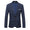 Tailored Fit Notched Lapel Single Breasted One-button Striped Men's Party Jacket