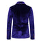 Tailored Fit Notched Lapel Breasted Four-Buttons 2 Pieces Beach Men's Party Jacket