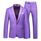 Tailored Fit Single Breasted One-button 2 Pieces Men's Prom Party Suits