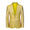 Tailored Fit Notched Lapel Single Breasted One-button Men's Party Jacket