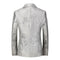 Tailored Fit Notched Lapel Single Breasted One-button Men's Party Jacket