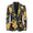 Tailored Fit Notched Lapel Single Breasted One-button Men's Party Jacket