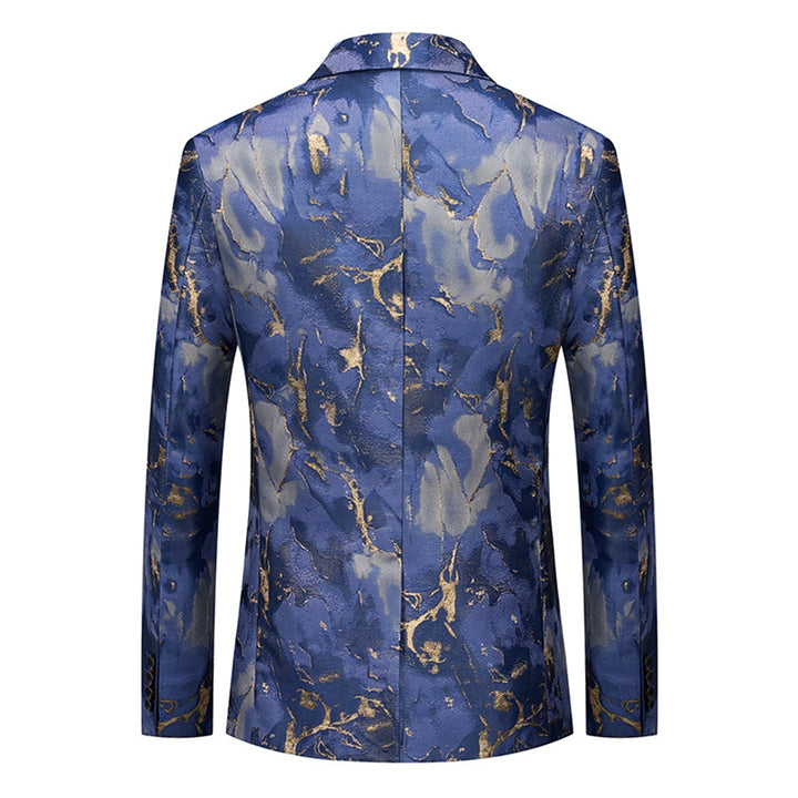 Tailored Fit Notched Lapel Single Breasted One-button Men&